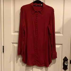 Soft Surroundings Dressy Blouse, Size M